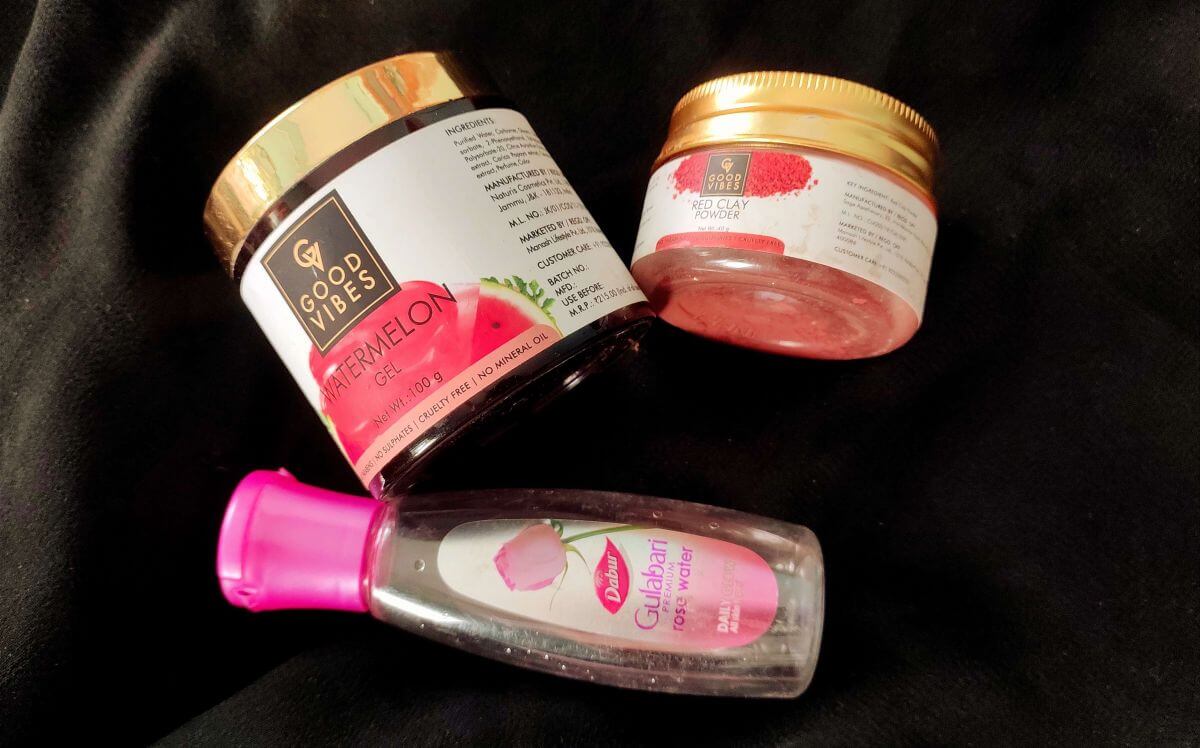 some natural beauty products